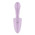 Вагінально-кліторальний вібратор Satisfyer Tongue Expert з язичком - мініатюра 3