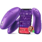 Смарт-вібратор для пар We-Vibe Chorus Pro Cosmic Purple - мініатюра 1