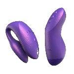 Смарт-вібратор для пар We-Vibe Chorus Pro Cosmic Purple - мініатюра 3
