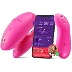 Смарт-вібратор для пар We-Vibe Chorus Pro Electric Pink - мініатюра 1