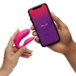 Смарт-вібратор для пар We-Vibe Chorus Pro Electric Pink - мініатюра 16