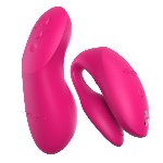 Смарт-вібратор для пар We-Vibe Chorus Pro Electric Pink - мініатюра 2