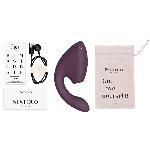 Подвійний вакуумний кліторальний стимулятор з вібрацією Womanizer Next Duo - Dark Purple - мініатюра 11
