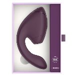 Подвійний вакуумний кліторальний стимулятор з вібрацією Womanizer Next Duo - Dark Purple - мініатюра 14
