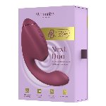Подвійний вакуумний кліторальний стимулятор з вібрацією Womanizer Next Duo - Dusky Pink - мініатюра 16