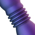 Анальна пробка з вібрацією та пульсацією Hueman - Supernova Thrusting Buttplug - мініатюра 7