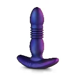 Анальна пробка з вібрацією та пульсацією Hueman - Supernova Thrusting Buttplug - мініатюра 1
