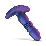 Анальна пробка з вібрацією та пульсацією Hueman - Supernova Thrusting Buttplug - мініатюра 6