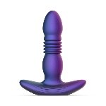 Анальна пробка з вібрацією та пульсацією Hueman - Supernova Thrusting Buttplug - мініатюра 2