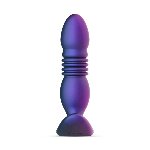 Анальна пробка з вібрацією та пульсацією Hueman - Supernova Thrusting Buttplug - мініатюра 3