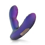 Анальна вібропробка з пульсацією Hueman - Galaxy Tapping Buttplug - мініатюра 3