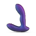 Анальна вібропробка з пульсацією Hueman - Galaxy Tapping Buttplug - мініатюра 2