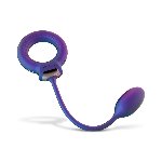 Ерекційне віброкільце з віброяйцем Hueman - Eclipse Anal Vibrator - мініатюра 5