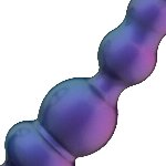 Анальний вібратор з ерекційним кільцем Hueman - Stellar Force Anal Beads with Cockring - мініатюра 6