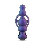 Анальний вібратор з ерекційним кільцем Hueman - Stellar Force Anal Beads with Cockring - мініатюра 3