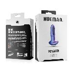 Анальна пробка з віброязичком Hueman - Voyager Butt Plug With Tapping - мініатюра 9