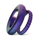 Ерекційне віброкільце Hueman - Jupiter Vibrating Cock and Ball Ring - мініатюра 5