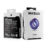 Ерекційне віброкільце Hueman - Jupiter Vibrating Cock and Ball Ring - мініатюра 8