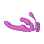 Безремінний страпон с анальною вставкою Teazers Strapless Strap-On with Anal Plug - мініатюра 2
