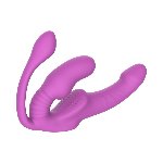 Безремінний страпон с анальною вставкою Teazers Strapless Strap-On with Anal Plug - мініатюра 4