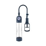 Вакуумна помпа для пеніса Boners Penispump With Pressure Gauge - мініатюра 3