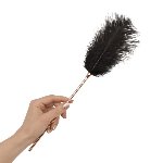 Лоскітка з металевим флогером Rosy Gold - Feather Tickler & Whip - мініатюра 8