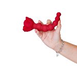 Анальний ланцюжок Lux Active с розой - Champion Rose - мініатюра 8