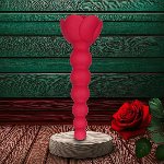 Анальний ланцюжок Lux Active с розой - Champion Rose - мініатюра 14