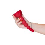 Анальний ланцюжок Lux Active с розой - Champion Rose - мініатюра 7