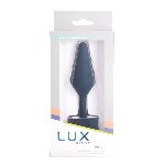 Анальна пробка Lux Active Twist Plug Small Blue - мініатюра 6