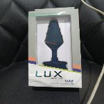 Анальна пробка Lux Active Twist Plug Small Blue (м'яте паковання!!!) - мініатюра 2