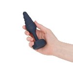 Анальна пробка Lux Active Twist Plug Large Blue - мініатюра 5