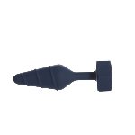 Анальна пробка Lux Active Twist Plug Large Blue - мініатюра 2