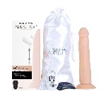 Фалоімітатор з ротацією та пульсацією Naked ADDICTION 8″ Rotating & Thrusting Dong - Vanilla - мініатюра 10