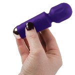 Вібромасажер Rocks Off Mini Wand Violet Dream, 16 режимів - мініатюра 2