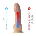 Фалоімітатор SilexD Legends - Juan Lucho Dildo 9" двошаровий, силікон+Silexpan - мініатюра 7