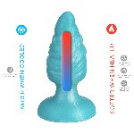Анальна пробка SilexD Fantasy - Melty M Plug - мініатюра 4