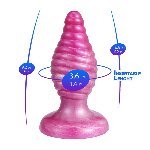Анальна пробка SilexD Fantasy - Cherry M Plug - мініатюра 4