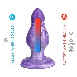 Анальна пробка SilexD Fantasy - Queen M Plug - мініатюра 3