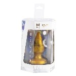 Анальна пробка SilexD Fantasy - Goldy M Plug - мініатюра 5