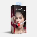 Кляп силіконовий Feral Feelings Silicon Ball Gag White/Red, білий ремінець, червона кулька - мініатюра 3