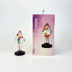 Розкішна анальна пробка Loviss Helichrysum Anal Plug зі справжнім безсмертником усередині - мініатюра 5