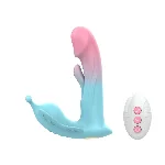 Вібратор Loviss Becky Trigger Panty Vibrator, носимий, вібрація + манливий рух, пульт ДК - мініатюра 1