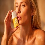 Смоктайзер для клітора Intt Suck My Clit Tropical Mango (15 мл), манго, гель з ефектом посмоктування - мініатюра 5