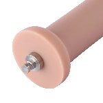 Силіконовий дилдо для секс-машин Hismith Silicone Anal Plug Dildo, система KlicLok - мініатюра 7