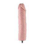 Силіконовий фалоімітатор для секс-машин Hismith 7" Silicone Dildo, система KlicLok - мініатюра 3