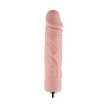 Силіконовий фалоімітатор для секс-машин Hismith 7" Silicone Dildo, система KlicLok - мініатюра 2