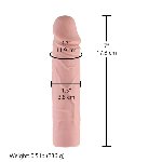 Силіконовий фалоімітатор для секс-машин Hismith 7" Silicone Dildo, система KlicLok - мініатюра 4