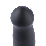Силіконовий фалоімітатор для секс-машин Hismith 7.2" Black Silicone Anal Dildo, система KlicLok - мініатюра 10