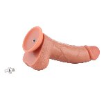 Фалоімітатор для секс-машин Hismith 8.25" Dual-density dildo with veins, система KlicLok - мініатюра 11